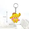Nuevo Llavero Serie Stitch Goma Suave de PVC Colgante de Regalo Anillo para Llaves Llavero de Dibujos Animados Colgante para Mochila