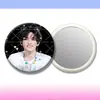 Espejo de Hojalata Yaxuan Espejo de Maquillaje Espejo Portátil Merchandising de Ventilador de Concierto