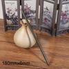 18cm Palillo Clásico de Madera para el Cabello DIY Accesorios de Joyería Antigua Material Hecho a Mano Pasador Paso Agitar Accesorios Hanfu