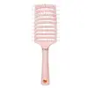 Pente de costelas topo craniano alto pente para cabelo fofo especial para mulheres cabelo longo cabelo cacheado modelador de cabelo pente de curva grande pente massageador de cabelo