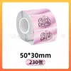 Etiquetas Selantes Redondas com Rótulos a Laser Impressos em Papel Adequadas para Papel Térmico a Laser Colorido Phomemo M110