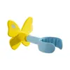 Soporte para secador de pelo de mariposa sin taladro, soporte universal giratorio para secador de pelo, almacenamiento de pared para baño, soporte fijo para personas perezosas