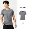 Camiseta de malla transpirable de secado rápido con iones de plata para verano, cuello redondo, manga corta, personalizada con impresión de logotipo, pedido mínimo una pieza