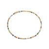 Verano Nuevo Estilo Vacacional Color Natural Gema Collar de Cuentas Moda Europea y Americana ins Nicho Apilado Cadena Clavícula