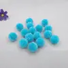 2cm Bolas Coloridas de Lã Bola de Pelúcia Feito à Mão DIY Acessórios de Brincos para Crianças Acessórios de Roupa 20 Peças