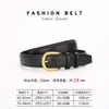 Cinturón decorativo versátil para mujer, accesorio de moda de alta gama para pantalones casuales de uso diario, estilo básico simple para mujer