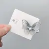 Horquilla de mariposa con encaje bordado súper inmortal para mujer, clip superior rojo de Internet, clip para la parte posterior de la cabeza, clip coreano, tocado, accesorio para el cabello