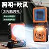 Nueva luz ventilador LED1 para camping exterior transfronteriza, ventilador de tienda de campaña de larga duración, luz de camping portátil recargable