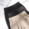 Pantalones de lana para mujer 2022 otoño e invierno Nuevos de cintura alta adelgazantes tipo rábano pantalones de traje holgados pantalones pitillo casuales pantalones harén para mujer