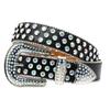 Cinto Europeu e Americano Flash Fashion com Strass para Mulheres Inlaid Full Diamond Y2K Belt Punk Fashion Tendência para Homens e Mulheres