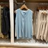 Estilo Japonês Feminino Novo Verão Fantasia Camisa Gola Meio Aberta Camisa Sem Mangas Casaco Fino Camisa para Ar Condicionado Top 467623