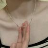 Pulsera Minimalista con Forma de Corazón para Mujer, Apilable, Elegante, Versátil, Pulsera de Moda Nueva, Joyería Estilo Ins