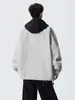 Chaqueta patchwork con cuello alto a prueba de tres elementos para exteriores para hombre, nuevo modelo de primavera y otoño, chaqueta de trabajo impermeable estilo americano
