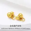 Accesorios Antiguos Chapados en Oro Incrustados, Cuentas Espaciadoras Huecas de Latón para Pulseras, Accesorios para Joyería DIY Hechos a Mano, Venta al por Mayor de Accesorios para Pulseras
