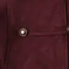 Ins atacado de roupas femininas estilo europeu e americano 2026 Outono Jaqueta de Couro Camurça Efeito Nó de Corda Peça de Roupa Exterior 6318244