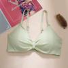Verão Meninas Novo Fio Fino De Seda Gelada Beleza Costas Envoltório Peito Roupa Interior Sexy Roupa Interior Feminina Anti-corrida Cinto Leve Almofada Peitoral Tubo