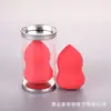 La esponja de belleza en ángulo es delicada, suave y muy elástica.. La esponja de maquillaje no absorbe producto y se expande al mojarse.