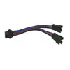 Terminal de aeronave SM2.54 divisor um para dois 2P/3P/4P/5P/6P crimpagem dupla plugável fio 1 em 2 saída 2