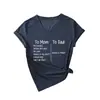 Para Mamá para Papá SOY Amazon Ebay Sitio Independiente Cómoda Versátil Elegante Camiseta de Manga Corta con Cuello en V para Mujer