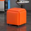 Taburete de Almacenamiento Combinado Multifuncional, Taburete Cubo de Rubik Simple Cinco en Uno, Taburete Pequeño, Sofá para Sala de Estar en Casa, Taburete de Celebridad de Internet, Cinco Taburetes