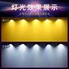 Luz de Superficie Cob 100W Blanco Cálido, Blanco Puro, Luz Par LED a Todo Color, Cabina de Bodas, Luz de Relleno para Cine y Televisión, Equipo de Iluminación de Escenario
