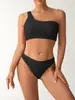 Traje de baño Nuevo Estilo 2026 para Mujer, Sexy Europeo y Americano de Tres Puntos Espalda Descubierta Estilo Chanel Estilo Ins Traje de Baño Bikini