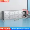 Unidad de Gabinete de Zapatos de Acero Inoxidable Taburete para Cambiarse los Zapatos de Empleado Gabinete de Almacenamiento Gabinete para Taller Libre de Polvo Gabinete para Cambiarse los Zapatos de Fábrica de Alimentos