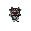 Nuevo Pegatina de Tela Bordada por Computadora de Doraemon Lindo Dibujo Animado Gato Ding-Dang Parche para Ropa Bolsa