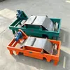 El separador de hierro autodescargable montado en cinta transportadora de minería es fácil de instalar y duradero. Extractor de hierro auto-descargable de imán permanente para minería