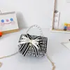 Bolso Cruzado para Niños 2021 Nueva Moda Moderno y Lindo Bolso de Niña Celebridad de Internet Mini Monedero para Niña