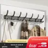 Cabide de Parede com Ganchos para Pendurar Atrás de Portas, Ganchos Adesivos para Entrada Sem Furos, Ganchos Adesivos para Casacos e Chapéus com Forte Capacidade de Carga