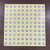 Pegatinas de Números Consecutivas Pequeñas Redondas Papel Etiqueta Autoadhesiva Pegatinas de Números 1-1000 Pegatinas de Números de Código Pegatinas de Números
