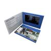 Tarjeta de felicitación de video LCD de 7 pulgadas IPS10.1 pulgadas invitación video corporativo folleto de video tarjeta de felicitación estéreo de video
