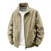 Jaqueta Casual Simples Estilo Coreano 2025 Popular Primavera e Outono Nova Jaqueta de Trabalho Masculina Roupa Externa Esportes ao Ar Livre Solta