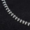 Corrente de pérola acessórios diy corrente de diamante costura à mão acessórios decorativos de diamante corrente de strass garra corrente de pérola acessórios para vestuário
