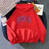 Sudadera con capucha de moda Brooklyn para mujer Todas las estaciones Casual diario Deportes Manga larga Sudadera con capucha para mujer