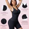 Mono de tirantes cruzados transfronterizo europeo y americano, body grande con espalda en U, levantamiento de cadera, espalda descubierta, pantalones abdominales, ropa moldeadora para mujer