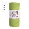 Hilo de algodón hueco 2mm grosor medio hilo de lino de algodón tejido a mano diy ganchillo sombrero hilo envolvente coreano redondo Hebra