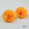 Flor de bola de cebolla artificial al por mayor de aproximadamente 10.5 cm cabeza de flor arreglo de escena decoración de ventana fabricación de tocados flor para sombrero