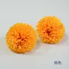 Simulación de flor de bola de cebolleta flor de boda pared de flores guía de carretera arreglo floral mesa grande crisantemo bola crisantemo ropa china antigua tocado producción