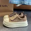 Zapatos con Plataforma Gruesa para Aumentar Altura para Mujeres Bajitas 2026 Otoño Estilo Caliente Melade Zapatos de Mujer Versátiles Casuales Deportivos