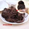 Peluca grande esponjosa con accesorios elásticos para el cabello con cabeza de bola de capullo 2 yuanes puesto de tienda suministro al por mayor