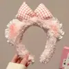 Nueva Diadema de Felpa de Dibujos Animados, Para Tomar Fotos de Niña en Parque de Atracciones, Pasador Lindo, Pinza Dulce para el Cabello, Diadema para Maquillaje y Lavado de Cara