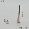 Acessórios Punk para Unhas de Vários Tamanhos Rebite de Liga Acessórios Unha Afunilada Dourada Chifre de Diabo Bala Gótica DIY