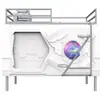 Cama de dormir infantil para família em cápsula espacial, dois ou três andares, quarto cápsula, dormitório, apartamento, hotel, adulto, jovem, viagem, beliche superior e inferior
