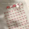 Colección de Pegatinas para Uñas Mariposa: Nuevas Calcomanías Adhesivas para Uñas de Mariposa Blanca Delgadas Flexibles con Relieve de Hada Nuevas de Moda al por Mayor