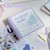 Cuaderno con Tema de Cerezas para Estudiantes de Primaria, Mini Cuaderno Portátil Engrosado para Notas y Registros, Cuaderno Lindo