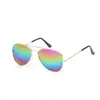 Gafas de sol para niños moda coloridas 3024 gafas de sol tipo aviador para niños gafas color reflectante gafas de sol para niños