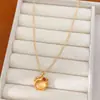 Collar Pulsera Pendientes Anillo Chapado en Oro Real de 18 Quilates Ovalados Nuevos Accesorios de Diseño Estilo Chino para Mujer