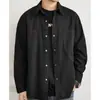 Camisa de Trabalho Estilo Americano Cityboy Solta Fashion Outono e Inverno Camisa Casual de Manga Longa Estilo Japonês Versátil Jaqueta Ins